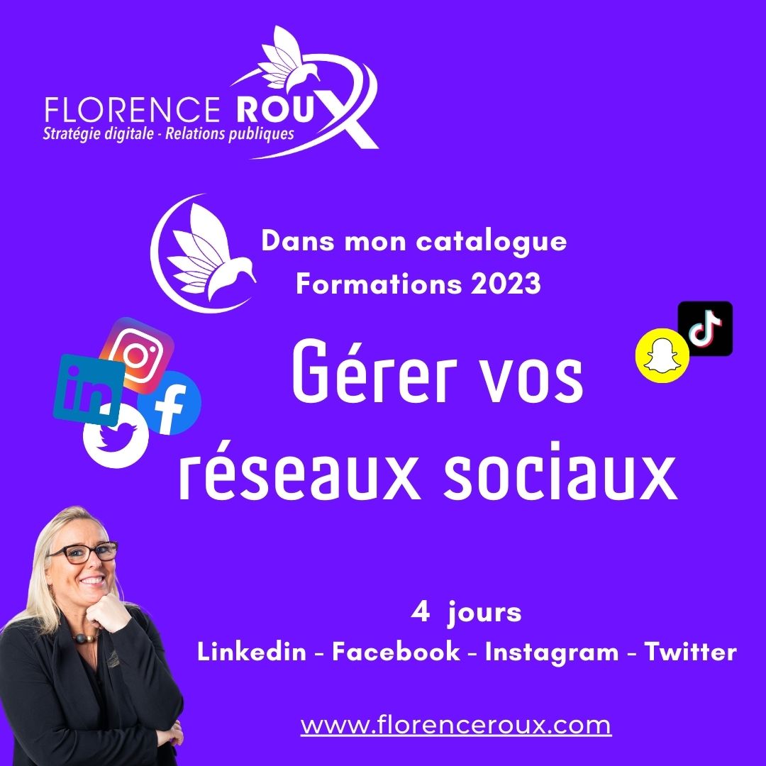 5 - Gérer vos réseaux sociaux