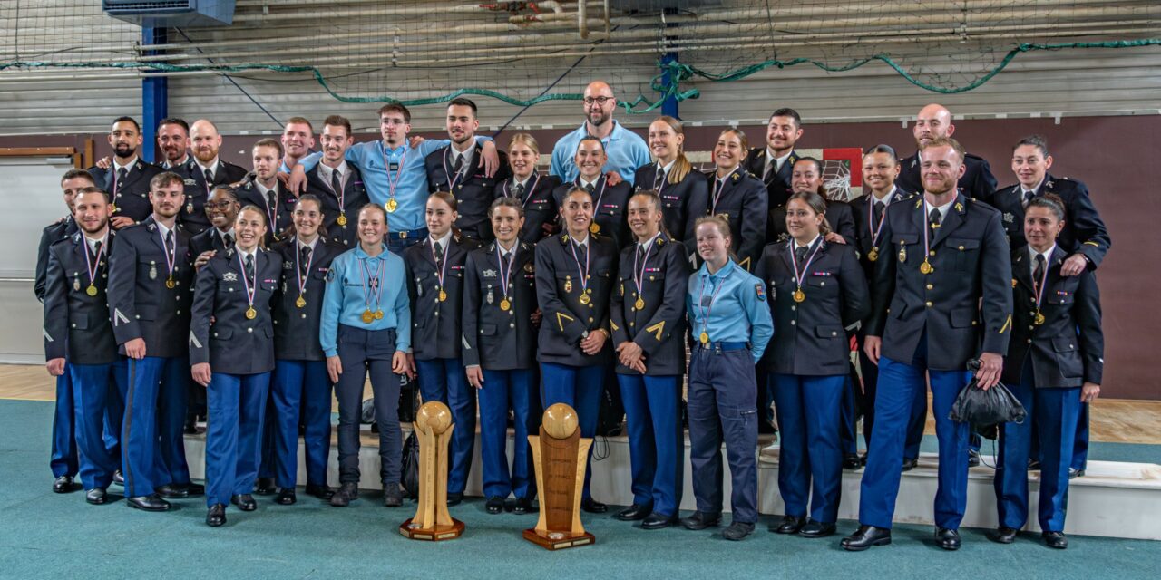 Actu Clients – Euralpha, l’assurance des gendarmes est partenaire des sélections nationales de handball de la gendarmerie, Championnes de France Militaires